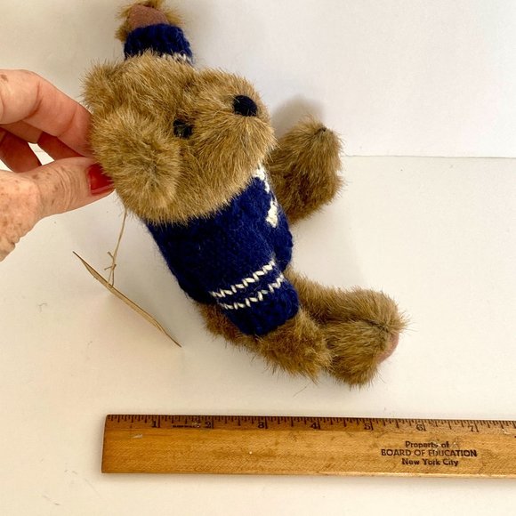 Nautical Archive Collection Boyds Bears Plush Anchor Sweater Vintage With Tags - Picture 14 of 14